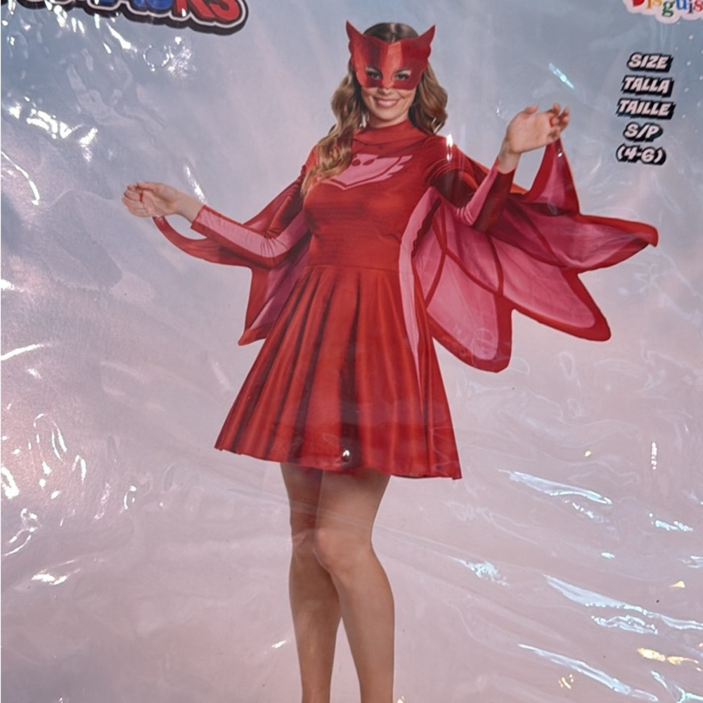 Pj masks adult costumes. Owlette and cat boy